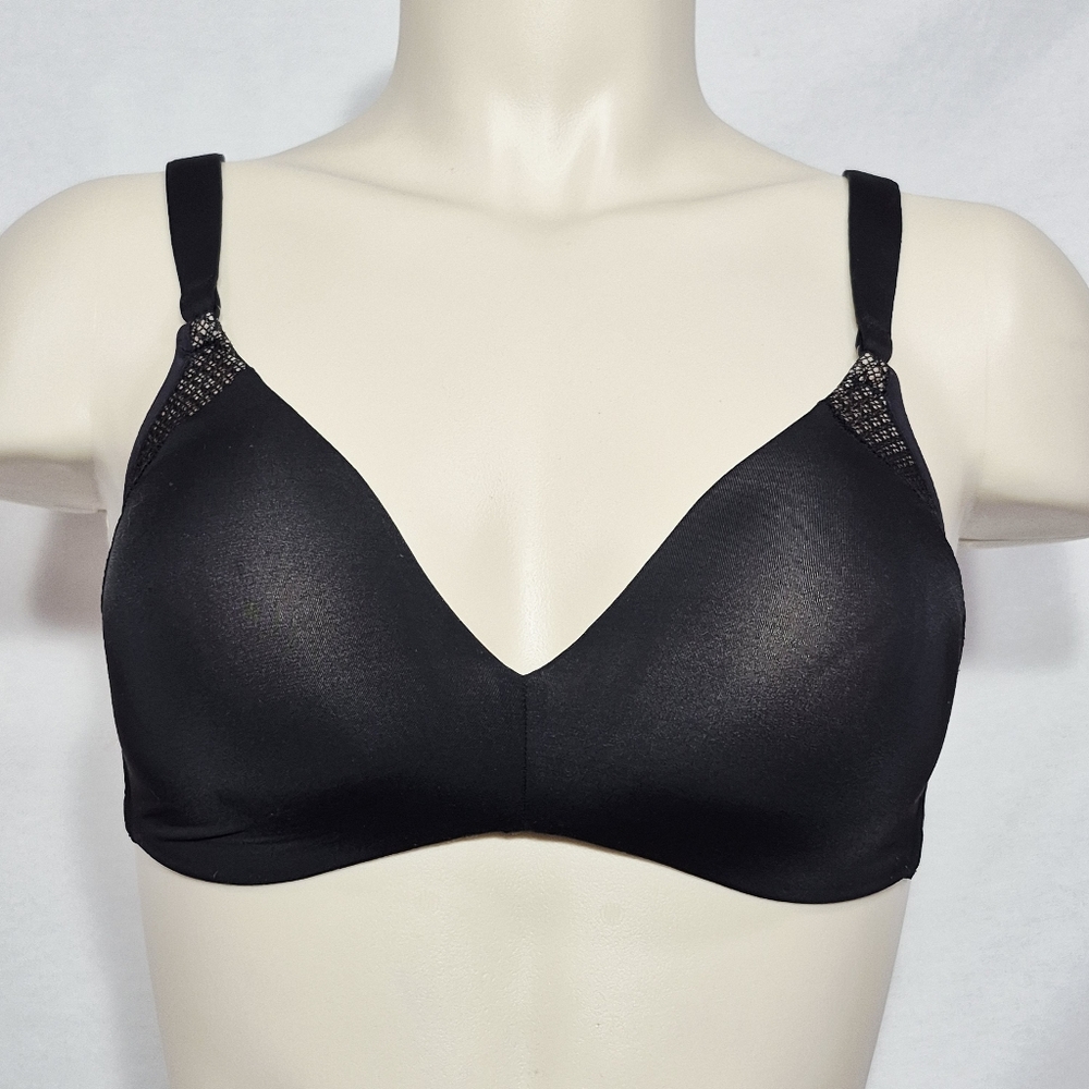 34B Warner's RN2771A Cloud 9 Wire Free Bra with Lift Black